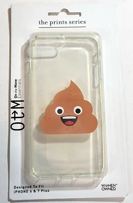 OTM Essentials On the Move The Print Series-Poop Emoji-iPhone 6, 6s, 7 Plus - Image 1 of 2