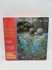 Nature’s Union At Monterey By Robert Nelson 550 Piece Hoyle Puzzle - New Sealed - Picture 1 of 8