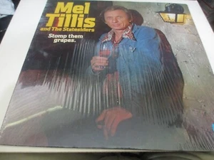 MEL TILLIS: stomp them grapes MGM 12" LP 33 RPM  VG+/VG+ - Picture 1 of 2