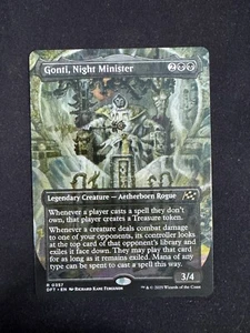 Gonti, Night Minister (BORDERLESS) - Aetherdrift (Magic the Gathering) - Bild 1 von 2