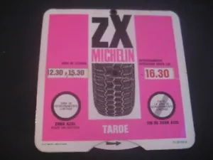 Disk Timetable Tyres Michelin. Year 1971 - Picture 1 of 2