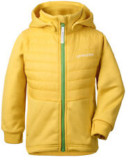 Didriksons Boys Hybridjacke Jacket Molnet Kids Jkt Yellow Breathable Warming