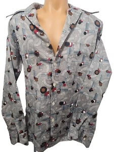 Don Loper Vintage Shirt Duke of Hollywood 1970s Men's Large Tall RARE OOAK   - Picture 1 of 9