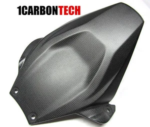 DUCATI 899 959 REAL CARBON FIBER REAR FENDER HUGGER MUDGUARD - Picture 1 of 7