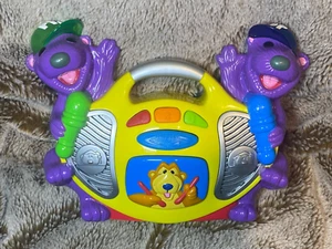 Bear in the Big Blue House Pip Pop Hip Hop Boombox Musical Toy Mattel - Picture 1 of 8