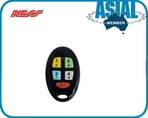 NESS Alarm M1 RK5 TWR 5 two way 4 Button Keyfob (915-927 Mhz) 106-110 - Picture 1 of 2