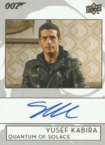 Upper Deck James Bond Collection 2019: Simon Kassianides "Yusef" Autogrammkarte - Bild 1 von 1