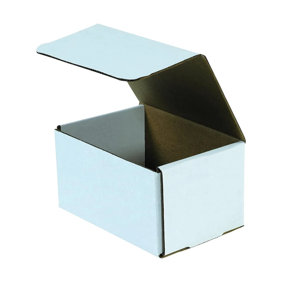 Shipping Boxes Small 8"L X 6"W X 4"H, 50-Pack | Corrugated Cardboard Box for Pa - Image 1 of 4