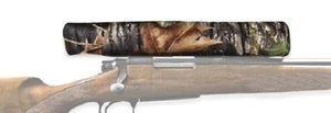 Mossy Oak Break Up camuflaje PEQUEÑA cubierta telescópica S SM rifle polvo suciedad negra MO-SCS-BU - Imagen 1 de 3