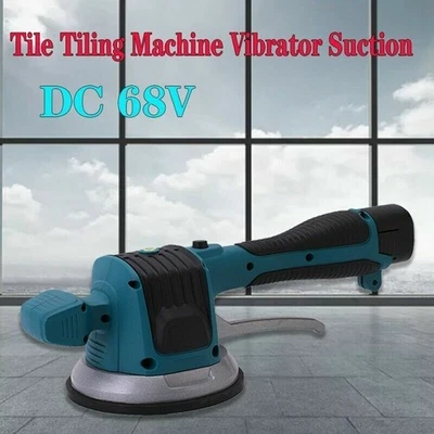 Electric Tile Vibrator-Professional Tiling Machine Suction Cup Floor Laying Tool - Image 1 of 4