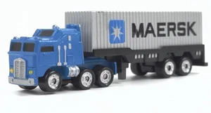 Vtg Micro Machines 1989 Maersk Semi Truck - Picture 1 of 8