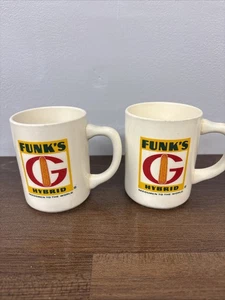 Pair of Vintage Funk’s G Hybrid Coffee Mugs - Picture 1 of 9