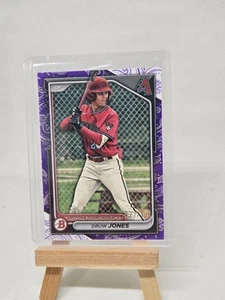 Druw Jones /199 Purple Pattern 2024 Bowman - Prospects #BP-60 - Picture 1 of 3