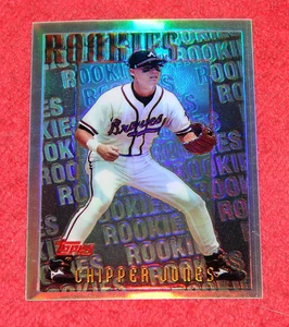 CHIPPER JONES ATLANTA BRAVES 1996 TOPPS MISTERIO MEJOR REFRACTOR #M4 (KS-14) - Imagen 1 de 1