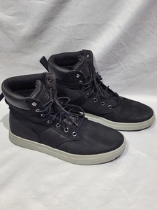 Timberland schwarz Davis Square Leder Stoff Chukka Sneaker Stiefel Größe 7,5 - Bild 1 von 8