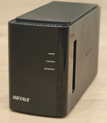 Buffalo LinkStation Duo LS-WXL, 2-Bay NAS, 2 TB Seagate Barracuda, mit Netzteil - Bild 1 von 4