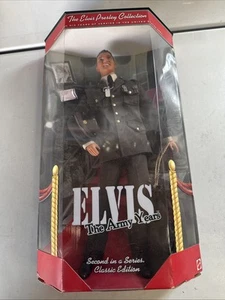 Mattel Elvis Presley - Bambola alla moda anni dell'esercito - mai rimossa dalla scatola - Foto 1 di 4