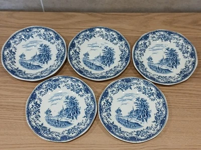 5 X Royal Tudor Ware " Olde England" By Barker Bros Saucers - Image 1 of 3