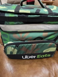 Uber Eats Uber Limited Edition Artist Series X-Large Delivery Bag Back Pack Camo - Picture 1 of 6