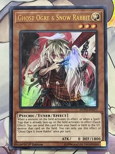 Ghost Ogre & Snow Rabbit DUPO-EN075 Duel Power 1st Edition Ultra Rare LP - Picture 1 of 14