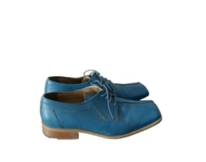 Scarpe stringate Oxford Fortune From Liberty 346 da uomo US 9 M in pelle blu - Foto 1 di 7
