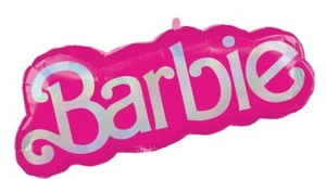 Anagram Foil Licensed SuperShape Barbie(81cm x 30cm) Foil Balloon Birthday Party - Picture 1 of 3
