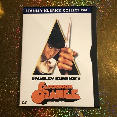 A Clockwork Orange DVD 1971 Dystopian Sci-Fi Movie Classic Snap Case Clean Disc - Image 1 of 4