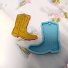 Cowboy Boot Keychain Mold Epoxy Crystal Silicone Mold Customized Mold