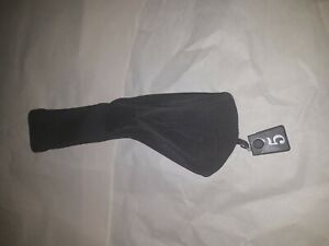 Acuity Golf All Black Long Neck Stylish headcover, nice shape, free S&H