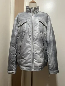 Inc International Concepts Women's Gray Fash Puffer Jacket Size XXL - Picture 1 of 8