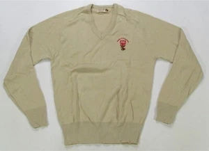 Rare VTG LOGO 7 Make It Happen D.O.M.S. Budweiser Sweater 90s Anheuser Busch M - Picture 1 of 8