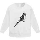 'Budgie Bird' Kid's Sweatshirt / Sweater / Jumper (KW016195)