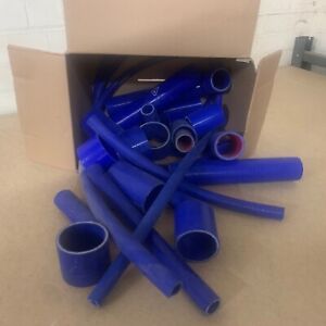 Blue Mixed Box Silicone Couplers Off Cuts Joiners Clearance Auto Jumble Job Lot