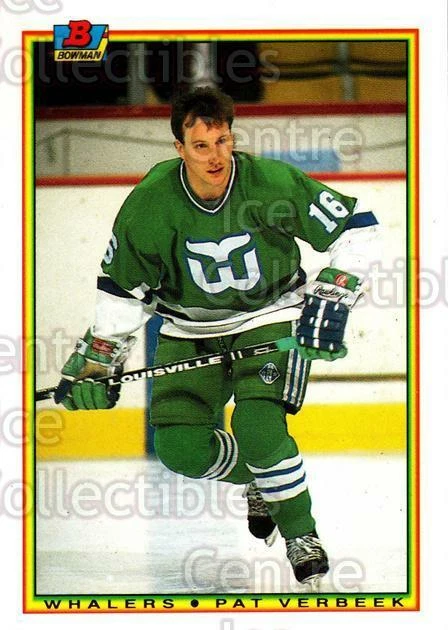 1990-91 Bowman Tiffany #257 Pat Verbeek - Image 1 of 1