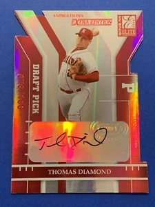 THOMAS DIAMOND 078/100 Signed RC 2004 Elite TEXAS RANGERS - CUBS Autograph Auto - Picture 1 of 3