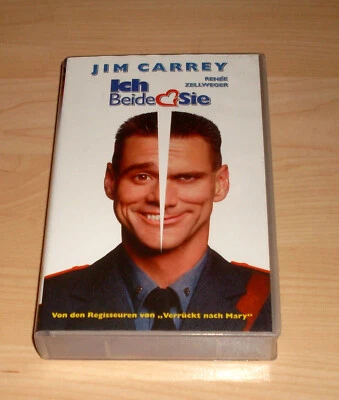 VHS Film - Ich Beide Sie - Jim Carrey - Komödie - Videokassette - Bild 1 von 2