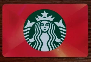 Starbucks Card #6197 - Holiday Siren Red 2021 BC - Picture 1 of 2