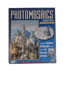 Photomosaics 1000+ Piece Puzzle Neuschwanstein Castle by Robert Silvers 