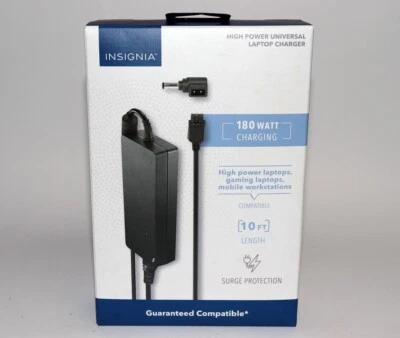 Insignia 180W High Power Universal Laptop Charger - NSPWL9180 - Image 1 of 4