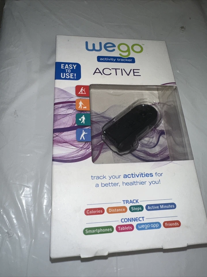 WEGO Active Smart Activity Tracker pedômetro contador de passos calorias sono - Imagem 1 de 1