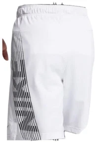 NWT Men's Nike Dri-Fit 4.0 Training Shorts White Black AQ0451-100 XL - Picture 1 of 3