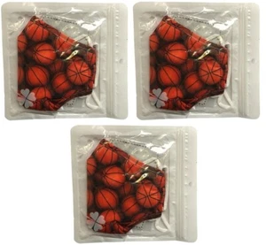 Basketball Gesichtsmaske | 100% Baumwolle | verstellbar / mit herausnehmbaren Einsätzen - Bild 1 von 2