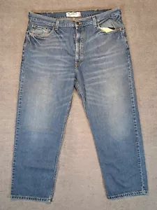 Levi's 550 Jeans Men's 42x30 Blue Denim Relaxed Fit Red Tab Straight Leg - Picture 1 of 8