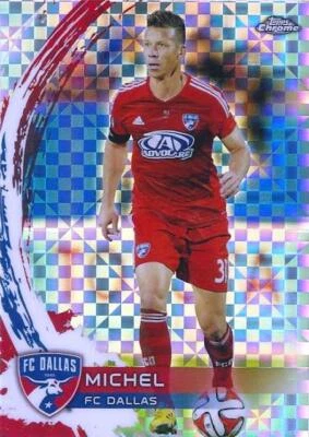 2014 Topps Chrome Major League Soccer - Base X-Fractor Parallel - Pick (#58-#76) - Image 1 of 4