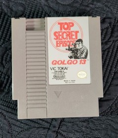 Golgo 13: Top Secret Episode Nintendo NES Tested Authentic 