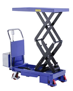 Elektrischer Hubtischwagen Scherenhubtisch 350 kg - Hubhöhe: 1300 mm - Bild 1 von 8