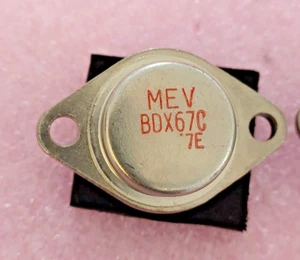 1pcs BDX67C Si NPN Power Transistors 120V 16A 150W TO3 MEV - Imagen 1 de 2