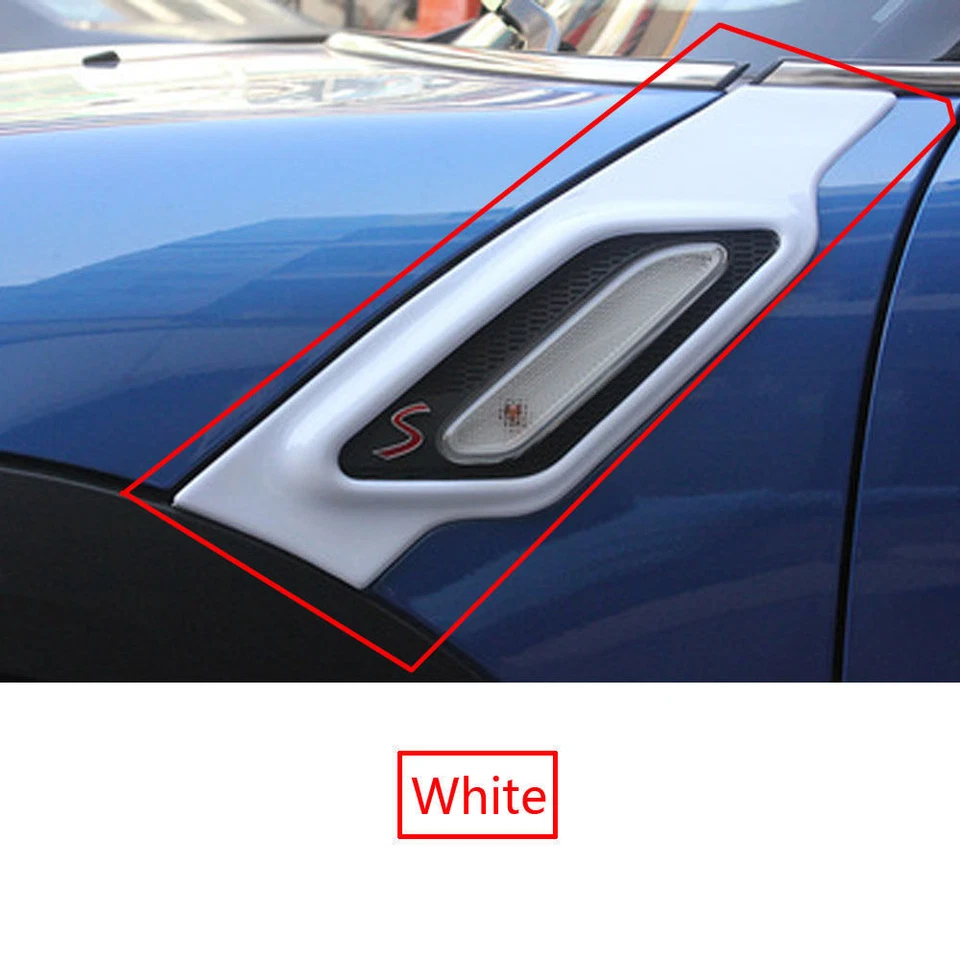 For Mini Cooper Countryman S Car fender Side Scuttles Trim Decor Decal ABS Cover - Image 1 of 4