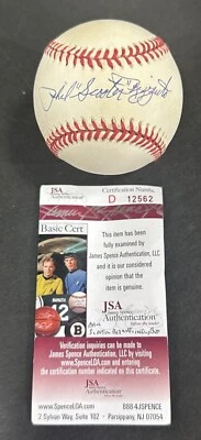 Phil Scooter Rizzuto Signed Official AL Baseball Yankees Nickname Auto Hof JSA - Image 1 of 4