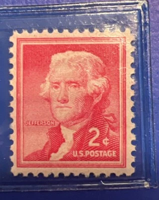 Thomas Jefferson 2cent Antique Postage Stamp- Sealed  A Road To Independence Set - Image 1 of 4